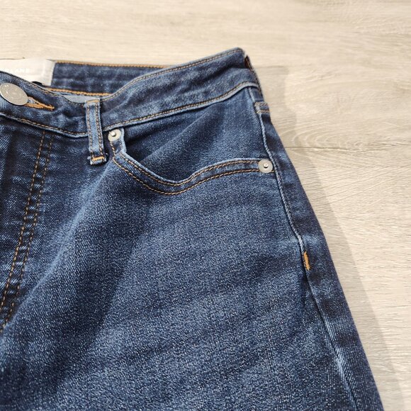 Everlane The Curvy High Rise Skinny Jeans In Blue Women's Size 29 Regular - Picture 6 of 12